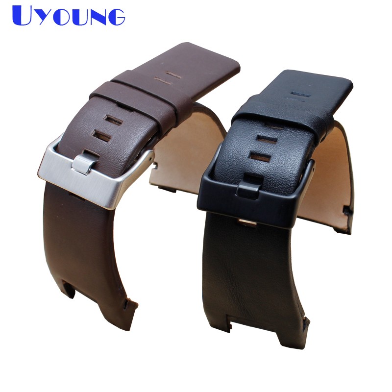 Genuine Leather Watch Strap for Diesel DZ1216 DZ1273 DZ4246 DZ4247DZ287 Watch Bracelet Mens Watchband Wrist Band