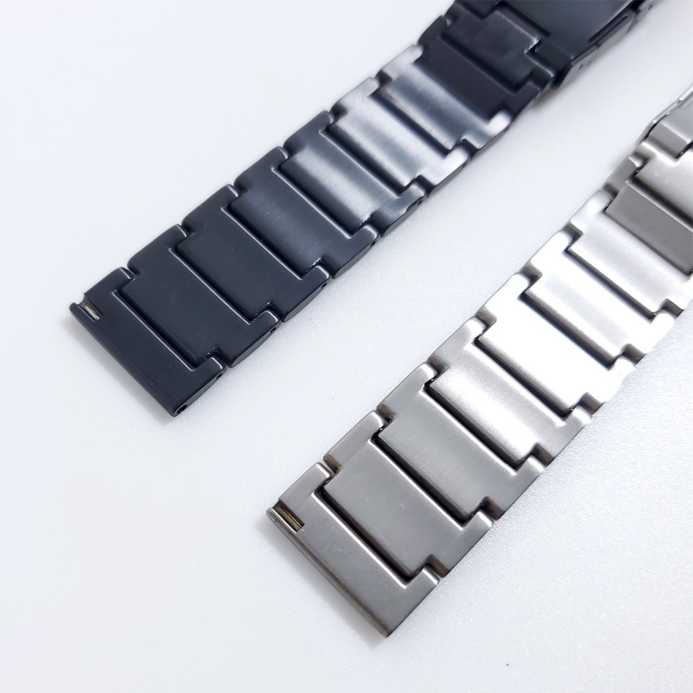 Titanium Metal Steel Clasp Strap For Samsung Galaxy Watch 3 45mm Band GalaxyWatch 46mm/Gear S3 Watchband Bracelet Wristband