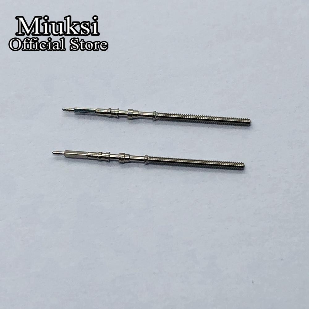 Miuksi - stainless steel crown set, NH35 NH36 NH38 NH39, winding shaft