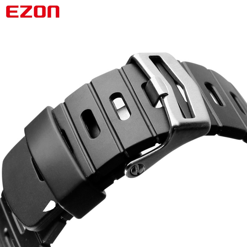 EZON الرياضة ووتش الأصلي سيليكون المطاط حزام مربط الساعة ل L008 T023 T029 T031 G2 G3 S2 H001 H009 T007 T037 T043