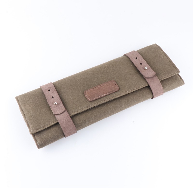 Canvas Nylon Oil Wax Watch Pouch Bag Tools Wristwatch Holder Organizer Portable Military Watches Jewelry Display 007 Waterproof