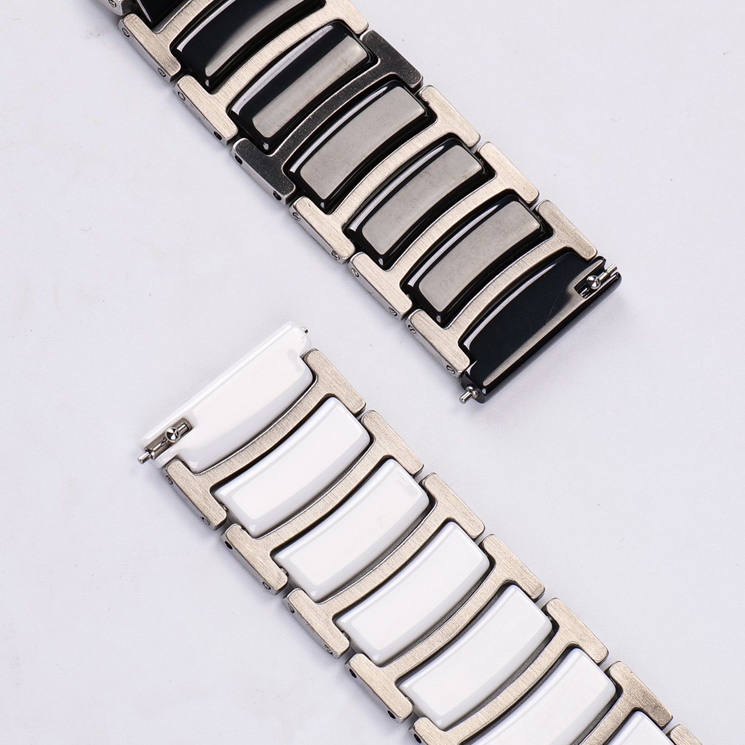 Fashion 20mm Ceramic Strap For Samsung Galaxy Watch 4 44mm 40mm Classic 46mm 42mm Active 2 Smartwatch Strap