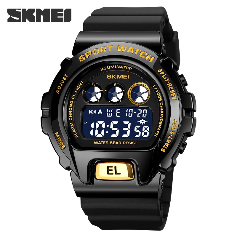 Original Electronic Watch Mens Luxury Outdoor Sports Digital Watches Top Brand SKMEI Men's Wristwatch Led Countdown Alarm Clock