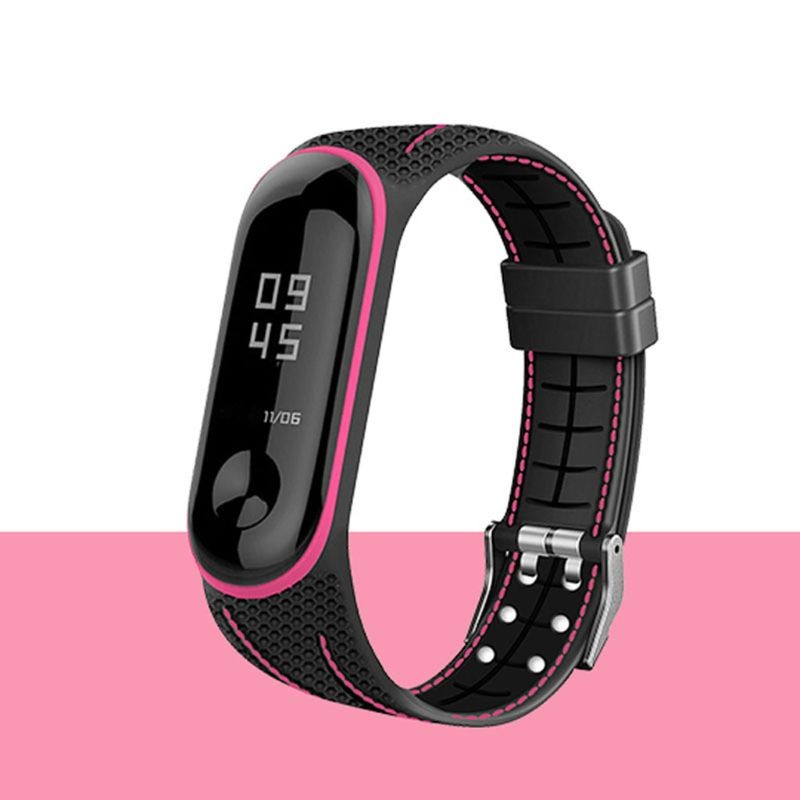 Free Shipping Replacement Honeycomb Silicone Bracelet Watch Band Strap for Xiaomi Mi Band 3 4