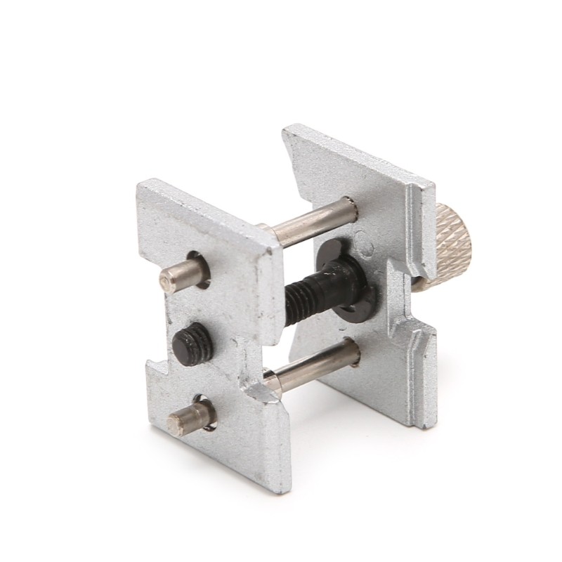 Two in one metal watch case watch movement holder clamp Professional movement repair tool for watch.