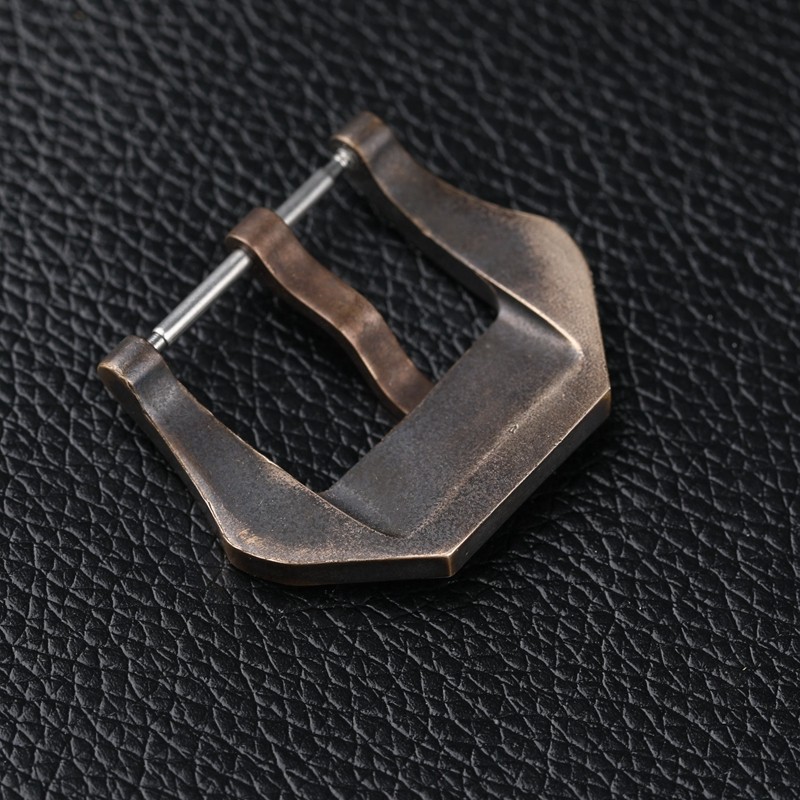 Submarine Bronze Buckle 22 24 26MM For PAM Bronze Watch Leather Rubber Strap Buckle Bronze Watch Buckle