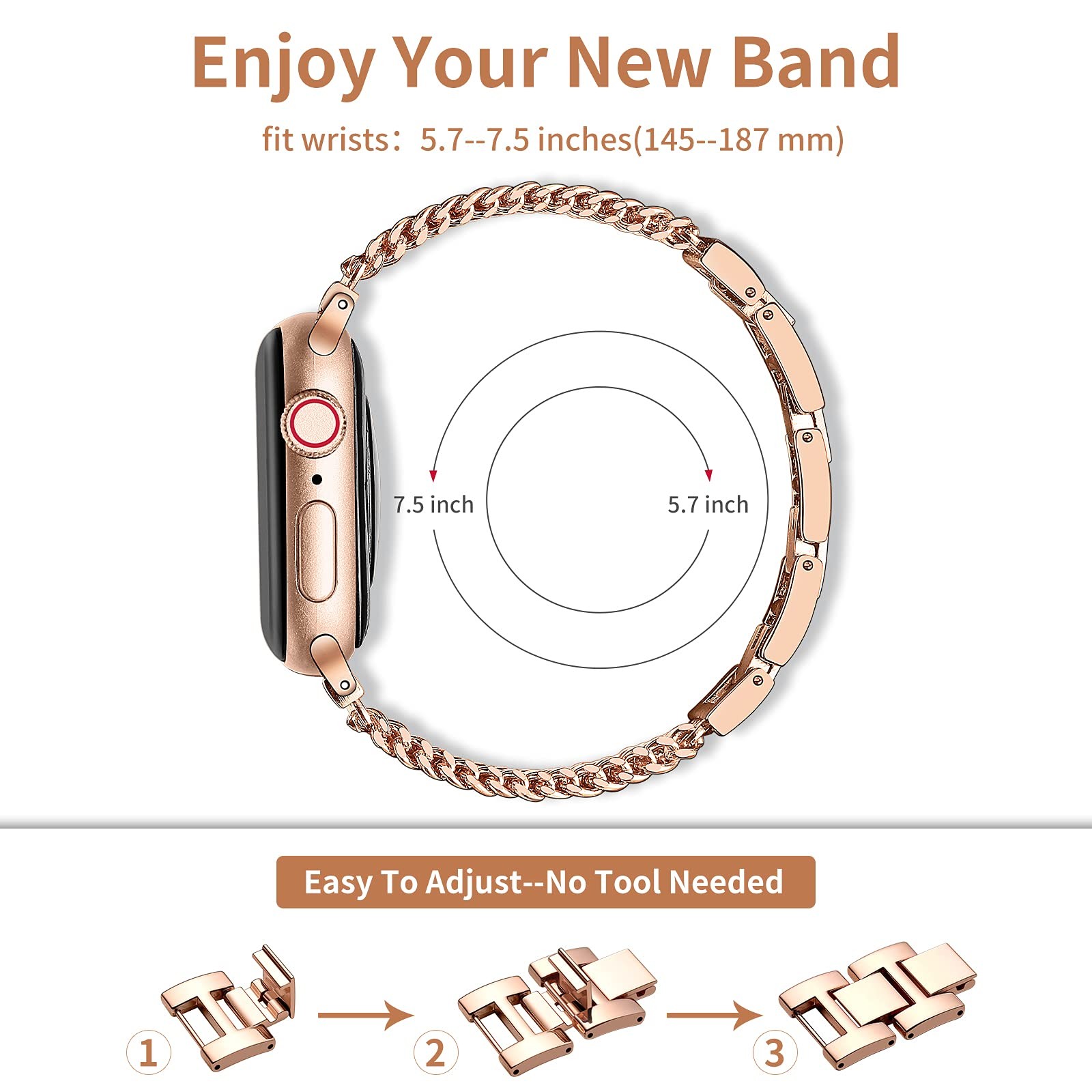 case + dress bracelet for apple watch band 40mm 41mm 38mm 45mm 44mm 42mm 38mm metal strap watchband iWatch serie 3 4 5 6 se 7 strap