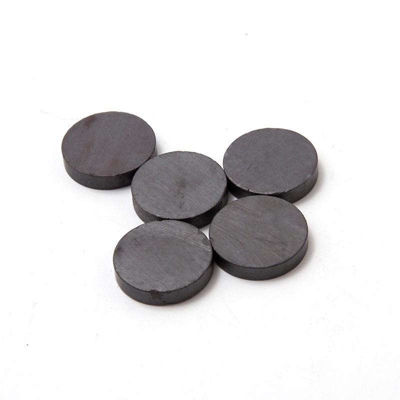 5 10 20pcs/lot 10x3mm 10x4mm 10x5mm Black Small Round Magnet Fridge Ferrite Magnet Round Speaker Permanent Magnet