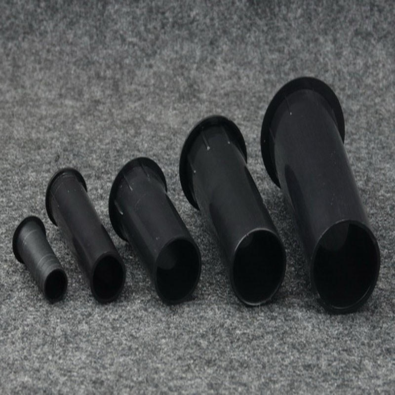 New ABS material guide tube joint head available in five black sizes