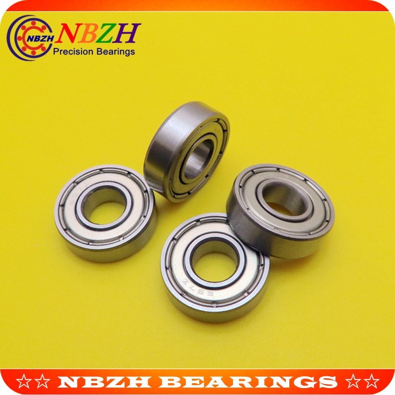 50pcs free shipping thin wall deep groove ball bearing 697ZZ 7*17*5mm