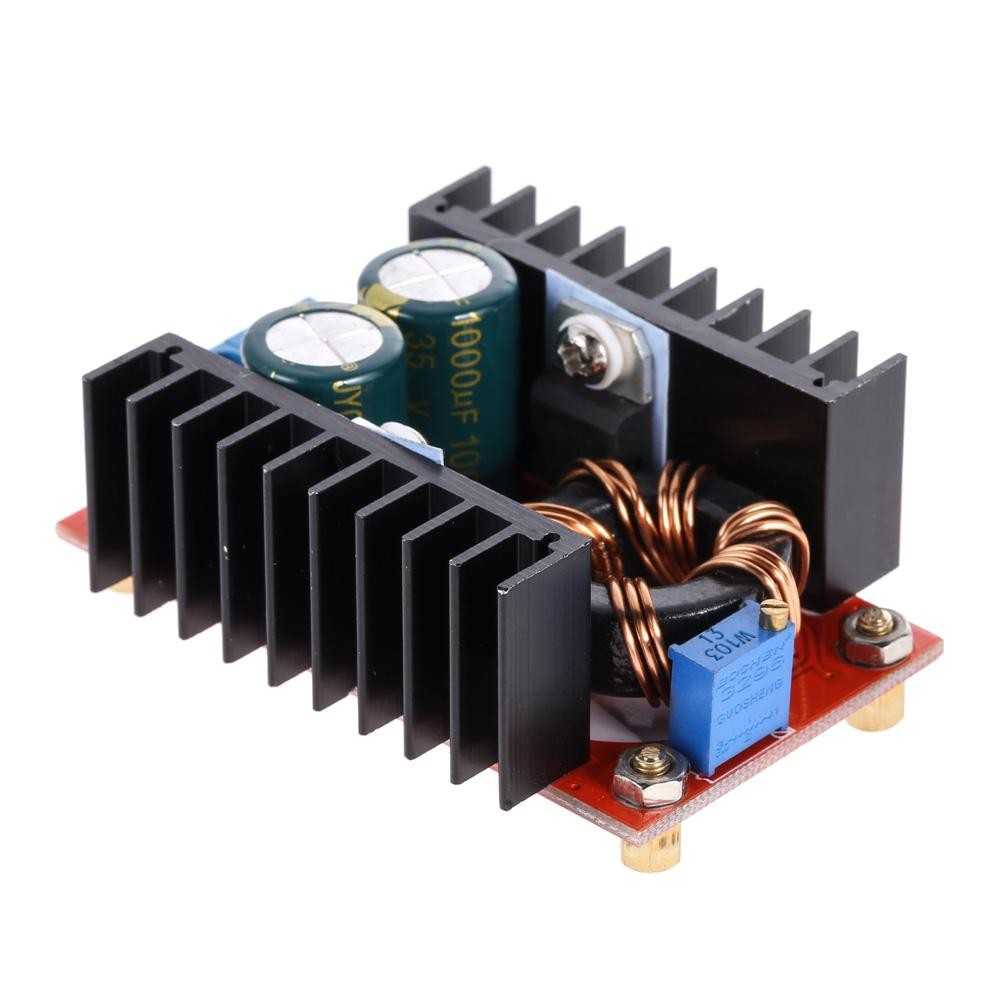 150W DC-DC Max 6A Boost Converter Step-down Potentiometer 10-32V to 12-35V Adjustable Power Supply Module