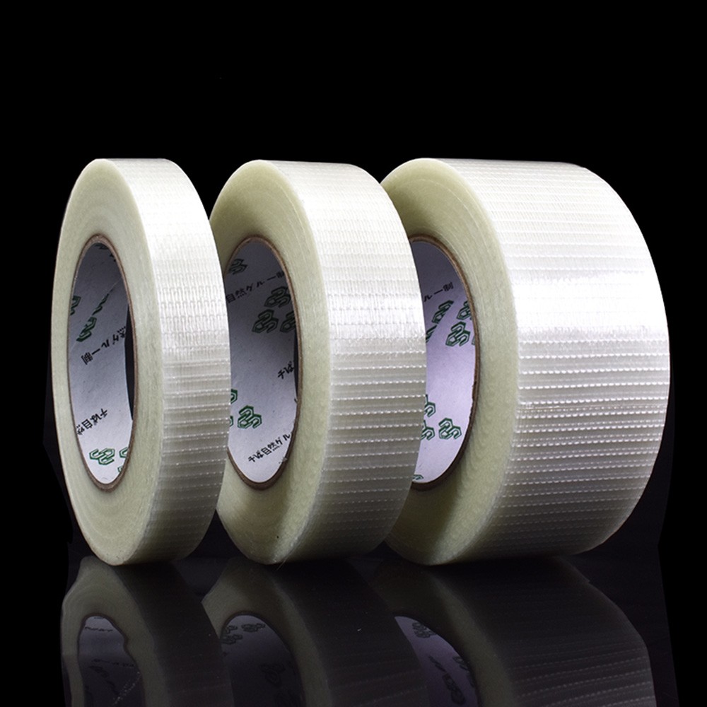 Tissue Tape Mesh Airplane Toy Model Super Strong Single-sided Mesh Tape Wear-resistant Fiberglass Strong Tape Reinforced