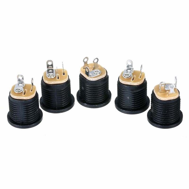 20pcs/lot 12V 3A Plastic Male Plugs Female Socket Panel Mount Jack DC Power Connector Electrical Supplies