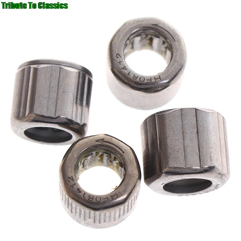 2pcs bearing HF081412 outer ring octagon/outer hexagonal/smooth surface/outer knurled one-way needle roller bearing