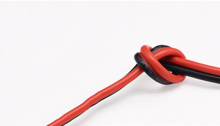 Red and Black Silicone Wire Flexible Wire Soft Two Colors Wire Tinned Copper Silicone Cable 26 24 22 20 18 17 15 14 16AWG