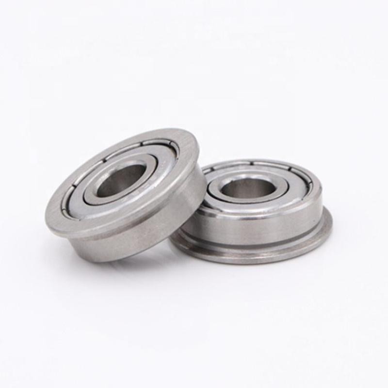 Free shipping 15pcs F689zz Size9*17*19*5mm high quality small deep groove ball flange bearing