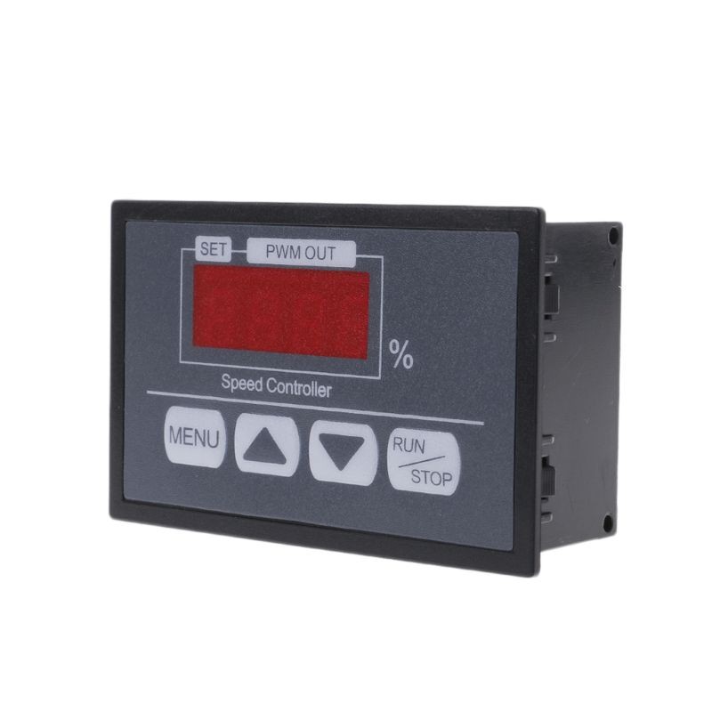 Motor Speed ​​Controller with Digital Display, 6-60V, PWM, DC