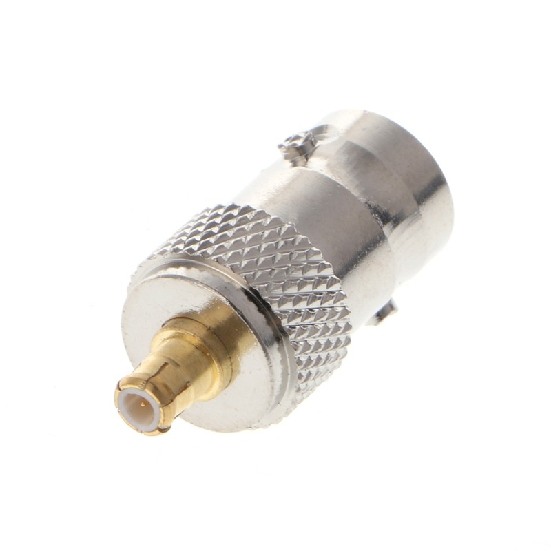 BNC Female to MCX Male Socket, Straight RF Coaxial Connector Adapter