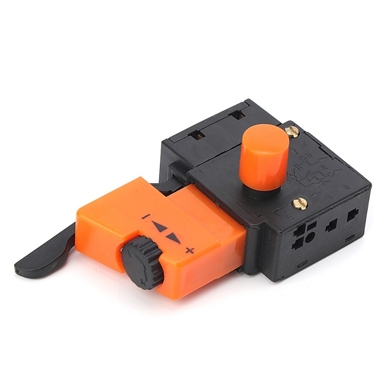 Electric Drill Adjustable Speed ​​Switch , AC 250V 4A Trigger Switch