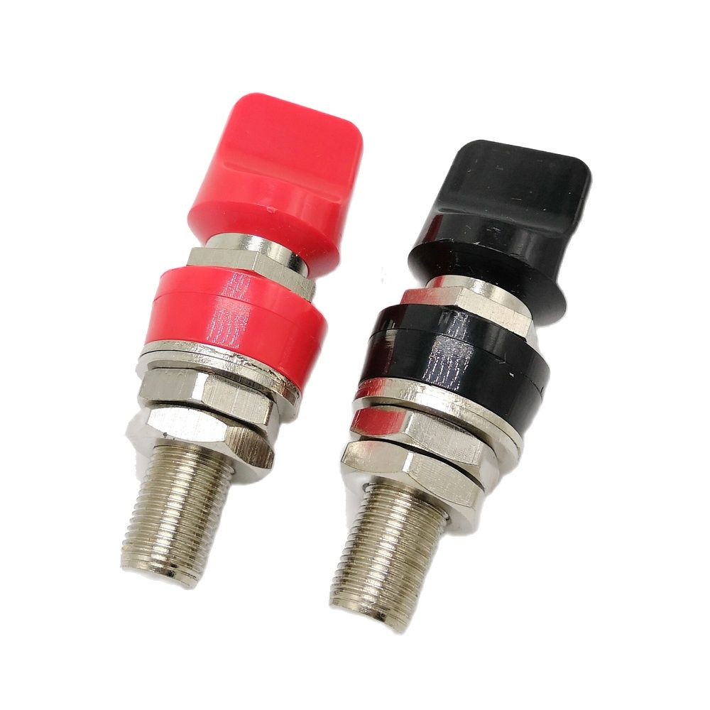 200A M12 Copper Binding Post 12mm High Current Terminal Whit 4mm Banana Socket 2pcs/lot