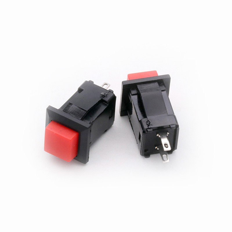 10pcs DS-429A DS-429B Push Button Switch Square Button Switch With Lock Switch Self Reset Switch 3A 125V/1A 250V