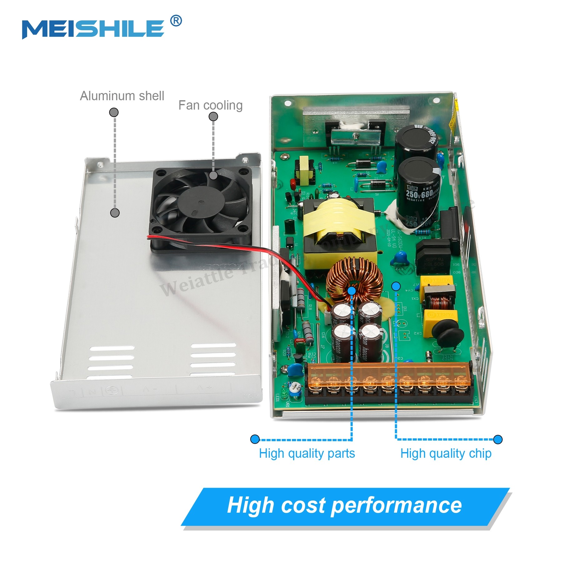 5V 12V 24V 36V 48V 60V Switching Power Supply Transformer SMPS 2A 3A 4A 5A 8A 10A 12A 15A 20A 25A 30A 40A 50A 60A LED Power Transformer