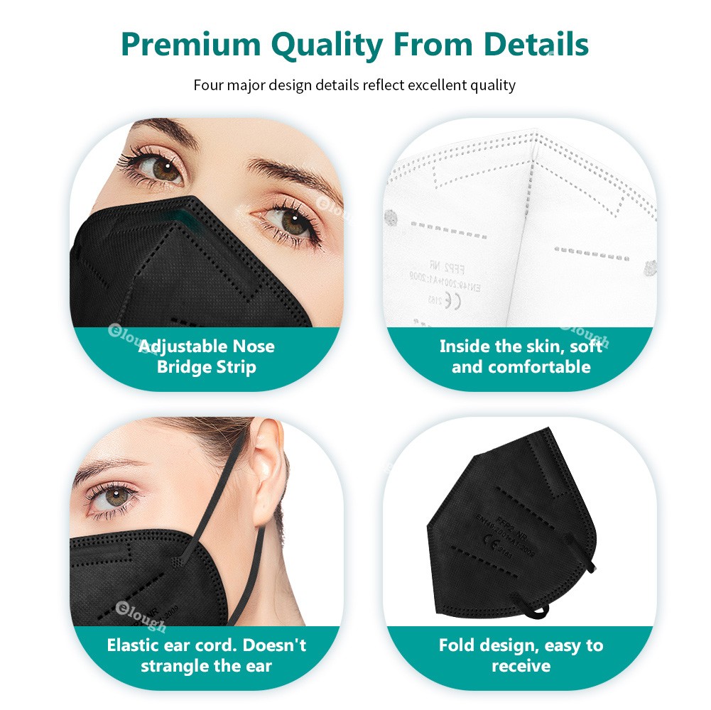 Ffp2 mascarillas CE approved health safety protective respirator face mask ffp2reuse zable masks ffp2fan fpp2 kn95fan ffp 2