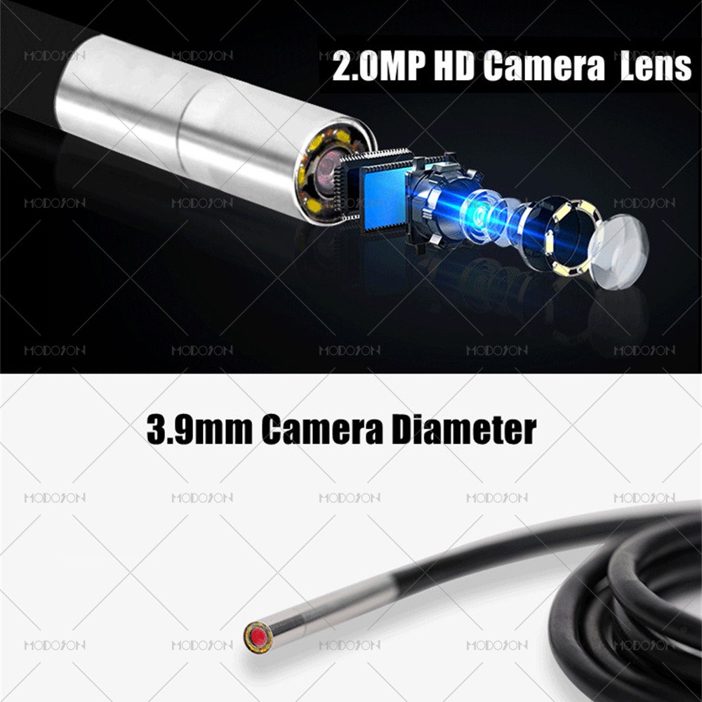 3.9mm 1080P 4.3 inch HD Digital Endoscope Camera 1200mah Industri Inspection Videoscope Snake Video Endoscope Handheld Endoscope