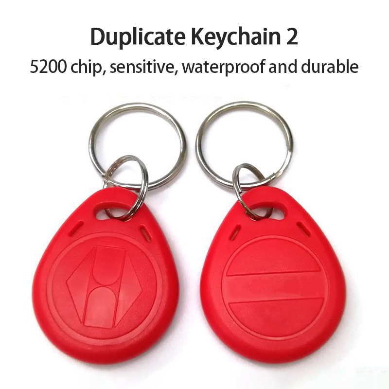 10/50pcs EM4305 T5577 125KHz Copy Writable Rewritable Epoxy Hang Keyfobs RFID Tag Key Ring Proximity Card Symbol Badge