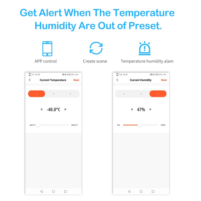Tuya الذكية واي فاي درجة الحرارة والرطوبة الاستشعار داخلي الرطوبة ميزان الحرارة مع شاشة LCD دعم اليكسا جوجل مساعد