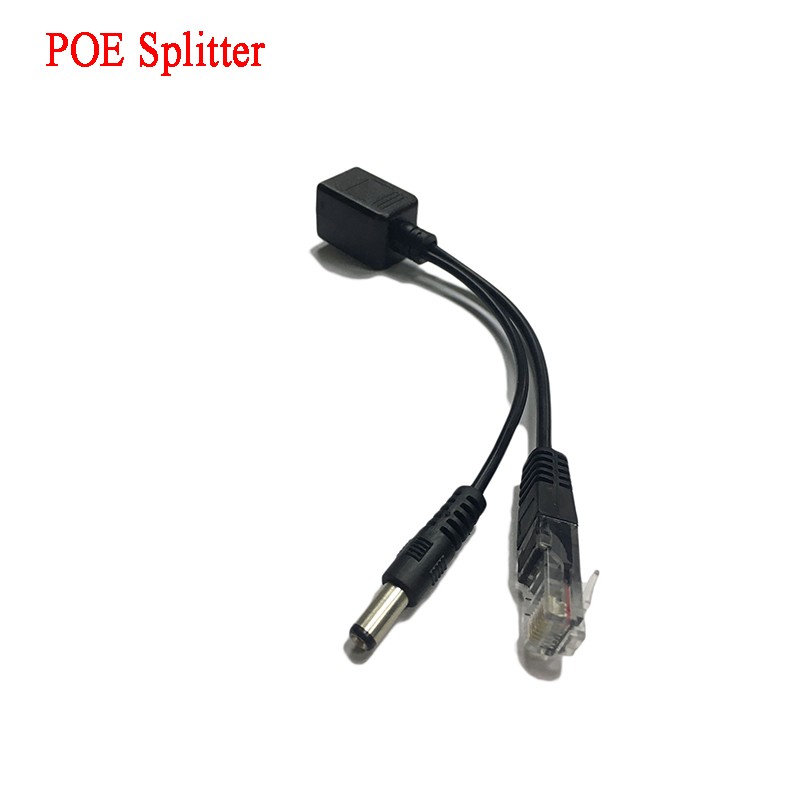 POE Cable Passive Power Over Ethernet Adapter Cable POE Splitter RJ45 Injector Power Supply Module 12-48V For IP Camea