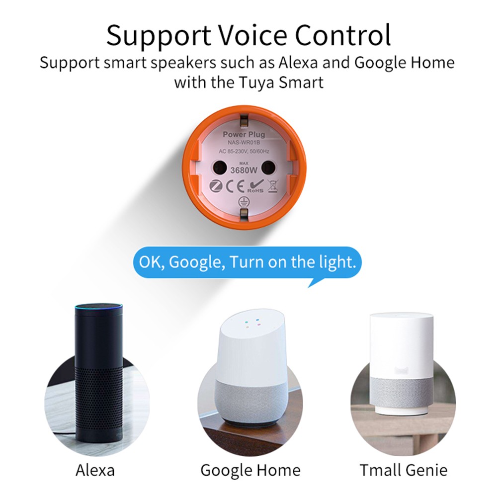 2022 Tuya Smart zibee 3.0 قابس طاقة 16A مخرج EU 3680 واط متر جهاز تحكم عن بعد يعمل مع Alexa و Tuya Hub