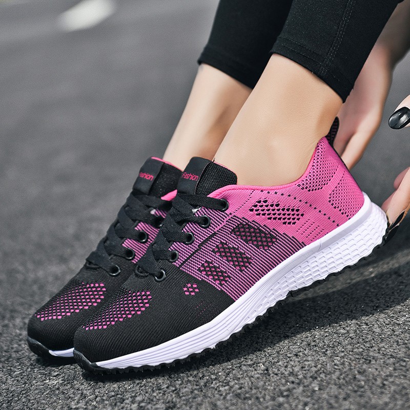 shoes for women sneakers 2021 summer woman casual sports shoes flat shoes ladies mesh light breathable nursing vulcanize shoes