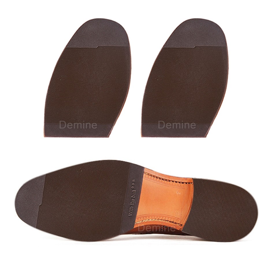 Demine men's rubber outsole, non-slip leather sole, glue stick, spare pad