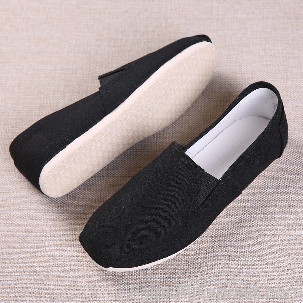 Spring Summer Men Casual Shoes Canvas Fabric Male Loafers Shallow Comfortable Breathable Light Unisex Shoes High Qualitity