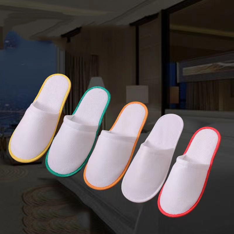 40pcs Disposable Slippers Men Women Business Travel Passenger Home Shoes Guest Slippers Hotel Beauty 28cm Indoor Slippers Shoes