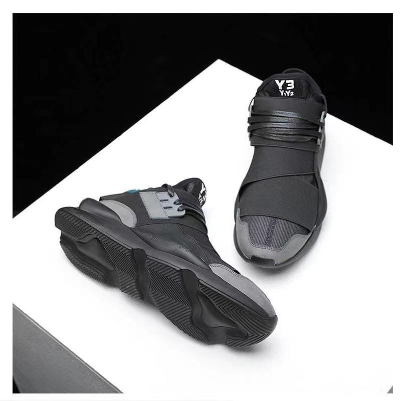 Fashion Europe and America leisure KGDB Y3 men's and women's leather shoes personality elevated breathable running shoes Y1Y2 Y3