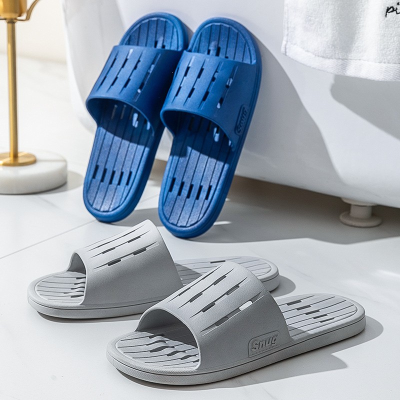 Bathroom Leakage Slippers Women Summer Indoor Bath Non-slip Quick-drying Shoes Couples Home Wear-resistant Sandals Slippers