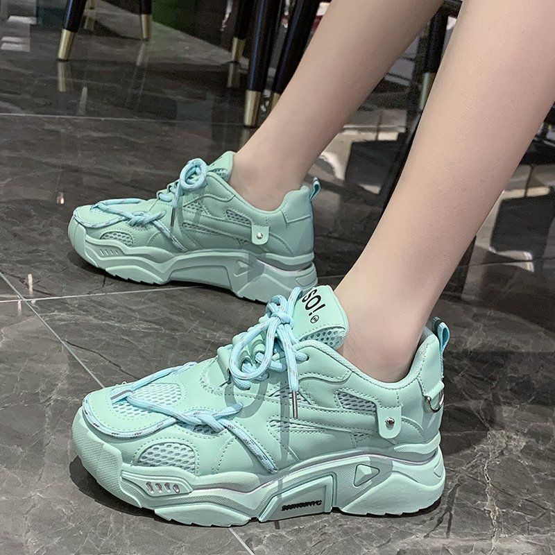 INS Hot Sale Women Summer Shoes 2022 Platform Casual Sneakers Outside Running Shoes Fashion Comfortable Sneakers Zapatillas Mujer