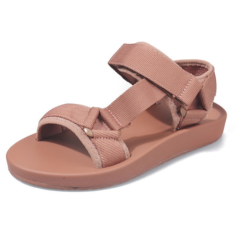 2021 summer women's shoes fashion casual sports sandals velcro flat sandals women platform sandals