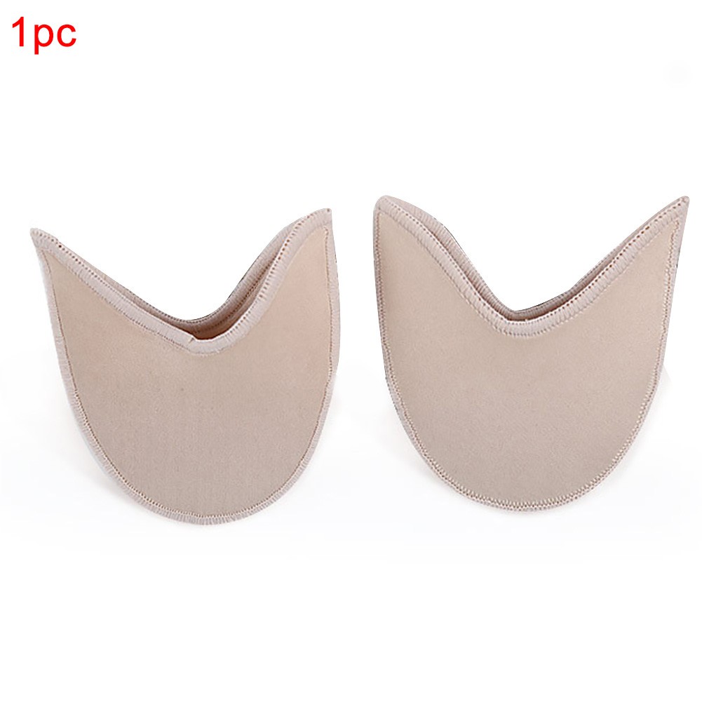 1 Pair Ballet Pain Relief Insert SEBS Dance Pointe Toe Pads Half Yard Insoles Protector Feet Ballerina Flexible Soft Forefoot