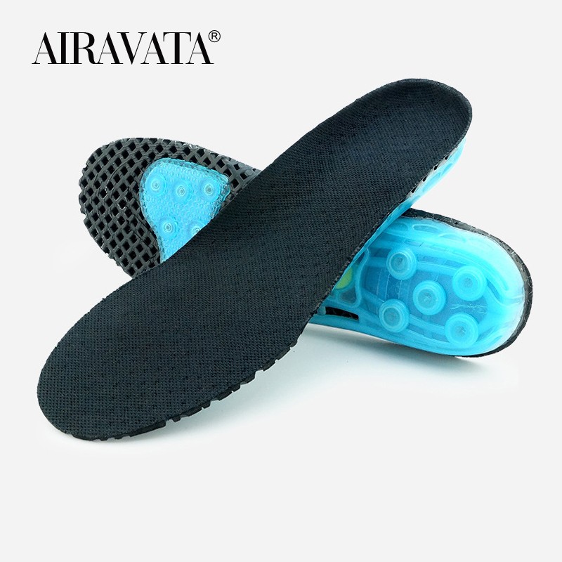 Couple Sports Cushioned Insoles Orthotic Foam Men Women Support Insert Soles Cushion Shoes Feet Cushion Size 35-46