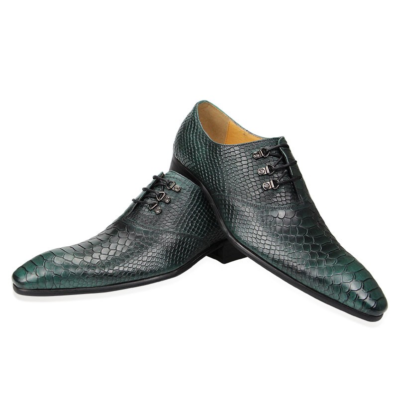 Oxfords Genuine Leather Shoes For Men Fashion Handmade Printing Luxury Designer Wedding Evening Dress With High Quality Size 47