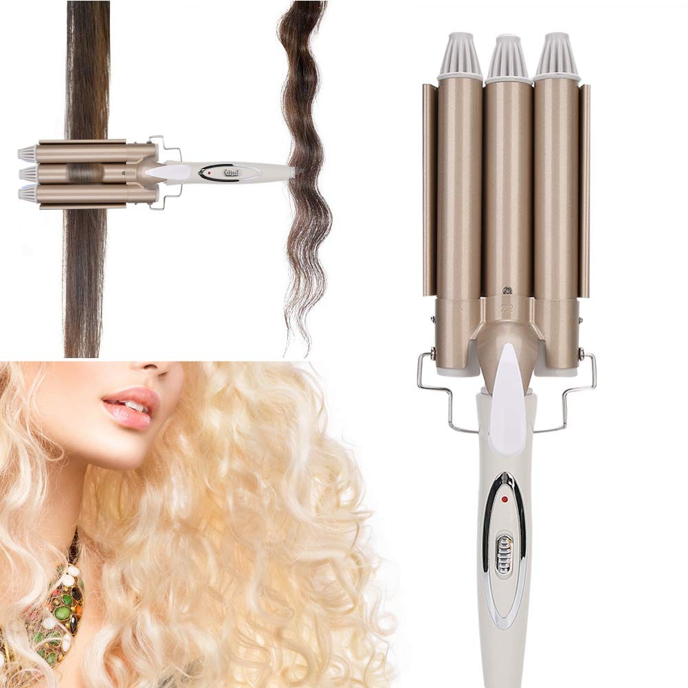 Electric Hair Curler Curling Iron Spirals Five Roller Corrugated Tubes Ceramic Deterrent Irons Volume Perm Volume Styling