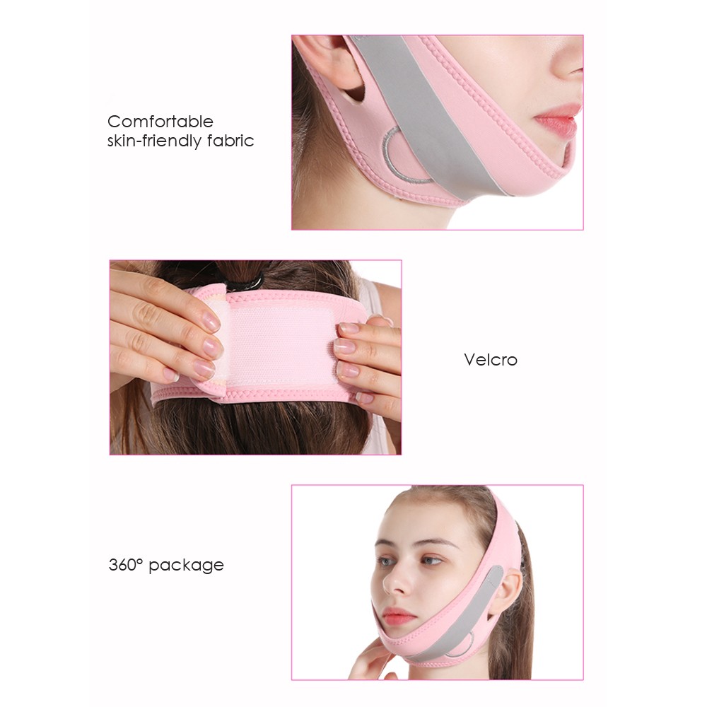 Elastic Bandage Face Slimming Corset Face Lift Relieve Double Chin Cheek Pressure Facial Massage Belt Tools