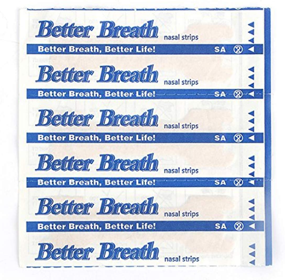 50pcs Better Breathe Anti Snoring Patch Nasal Strips (66x19mm) for Male Snoring Sleep Relaxation No Snoring Disorder Anti Snoring Sticker