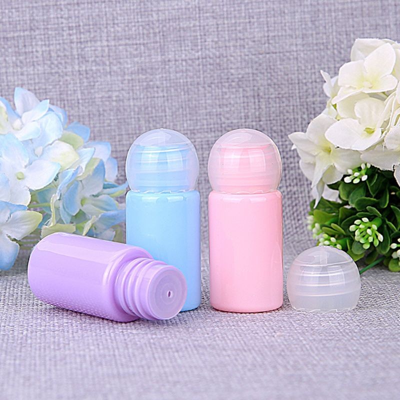 8pcs 10ml Macaron Candy Color Refillable Empty Cosmetic Bottles Sample Pump Vial Container Cream Lotion Storage Pot