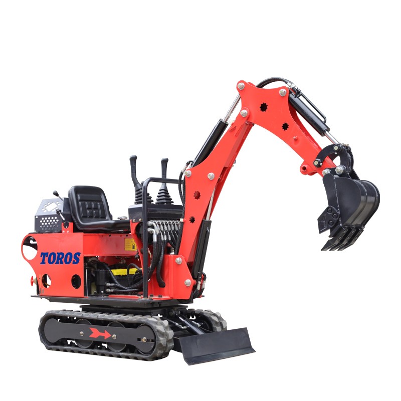 TE-08 0.8 Ton Mini Excavator Newest Mini Hydraulic Crawler Excavator Garden Digger Digging Machine With CE ISO