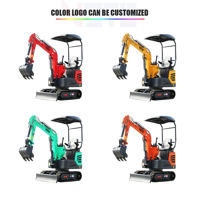 1 ton mini crawler excavator auger mini excavator replacement factory price for sale