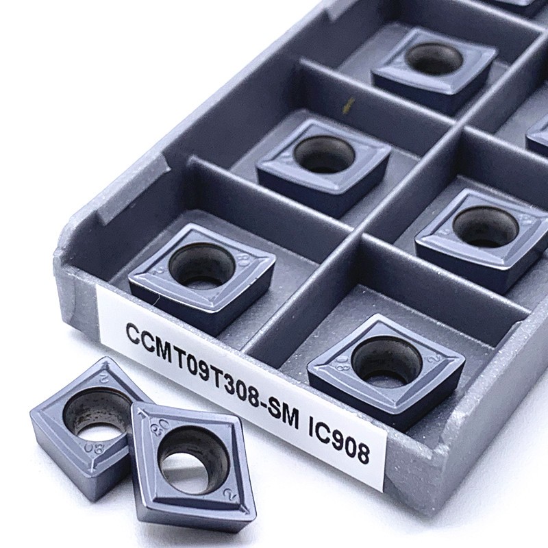 Carbide Insert CCMT09T304 CCMT09T308 SM IC907 IC908 Internal Turning Tool CCMT 09T304 09T308 CNC Lathe Parts Tokarnyy